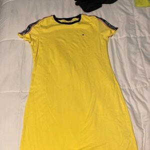 Tommy Hilfiger dress yellow size small